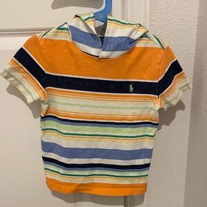 Ralph Lauren Kids Multicolor Striped Hoodie